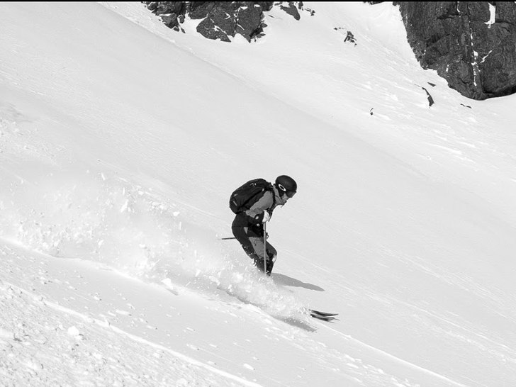 stor glädje med lössnö.