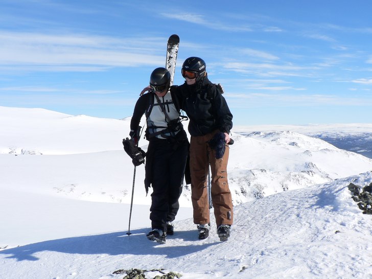Herlige herlige herlige Oppdal :). Foto: Kent Oksdøl. Åkare: Line og Kjersti.