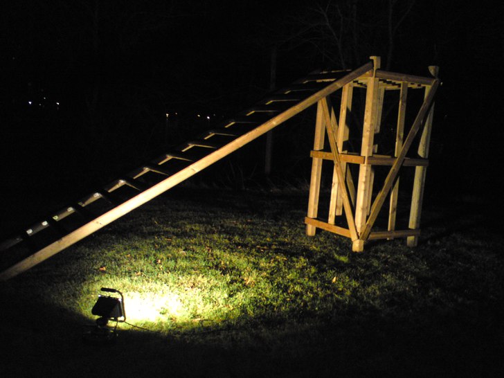 Start rampen för i vintrarna/somrarna. :)
2,5m h. Foto: Joakim Skogh.