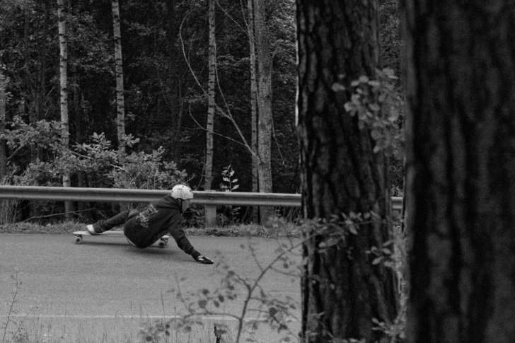 Longboard. Foto: Simon Berggren. Åkare: Philip Alfvåg.