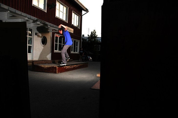 fs nose av göran.. Foto: David Husberg. Åkare: Göran Westin.