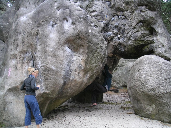 boulder i fontan..ofattbart galet bra ställe!. Foto: nero.