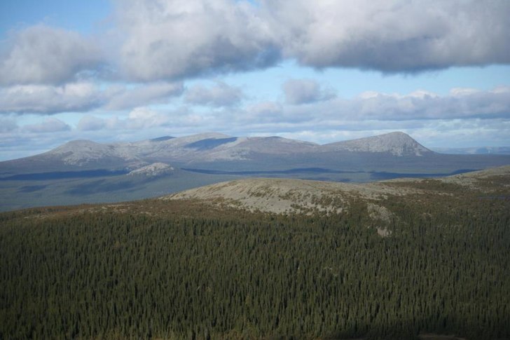 Bild tagen från Hovärkstoppen (Lofsdalen).