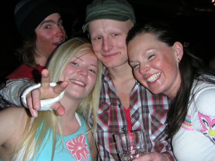 PartyPartyPartyParty!! =). Foto: ?. Åkare: Vera, Löövet och Maria.