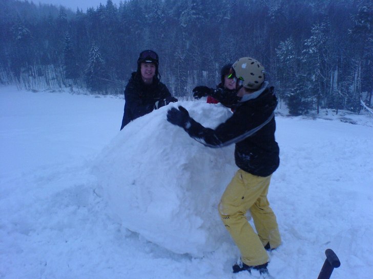 Tänk att man hade så mkt snö i svealand för tv. Foto: Eric Jacobsson.