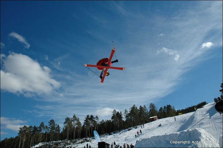 Cork 9 reverse tail i Järvsö Bigair. Foto: Ante Fransson/www.freeradical.se. Åkare: Andreas.