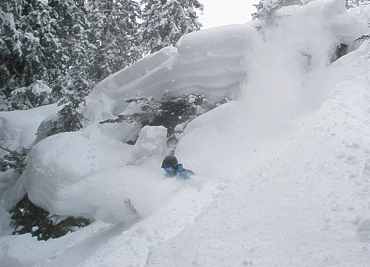 Bottenlöst am Arlberg. Foto: Koffe. Åkare: Claes.