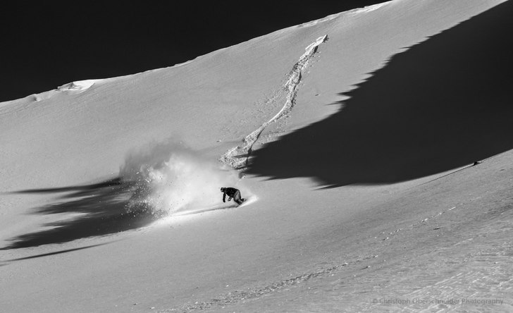The Halloween Powder Monster. Foto: Christoph Oberschneider. Åkare: Jordan Powderly.
