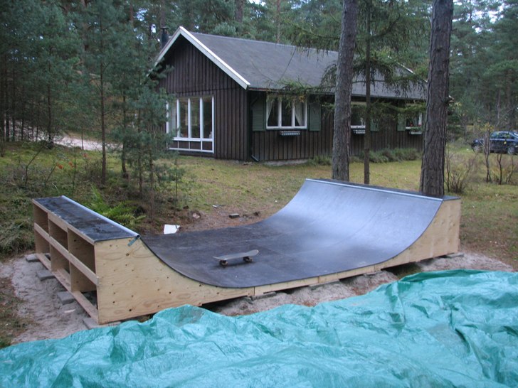 Hemmabygget i stugan.... Foto: Andreas Jonsson.