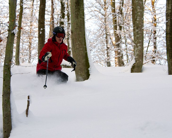 Urban Powder i Blekinge :-). Foto: Johan Börtz. Åkare: Johan Björkman.