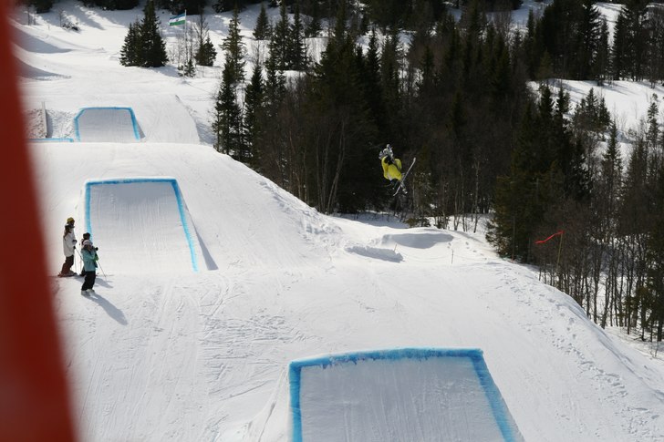 Det var fint väder så åkte ut och fottade. Foto: Eric Höglund. Åkare: Random.