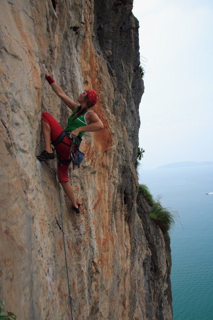 7a Getting to know you, Thaiwand wall. Foto: Jon Larsson. Åkare: Jessica Leander.