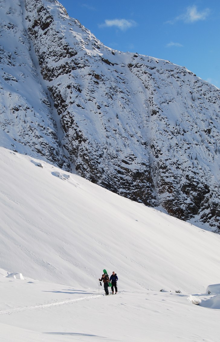 Värmande sol på juldagen :). Foto: Johan Olofsson. Åkare: Martin Männer och Jonna Bjur.