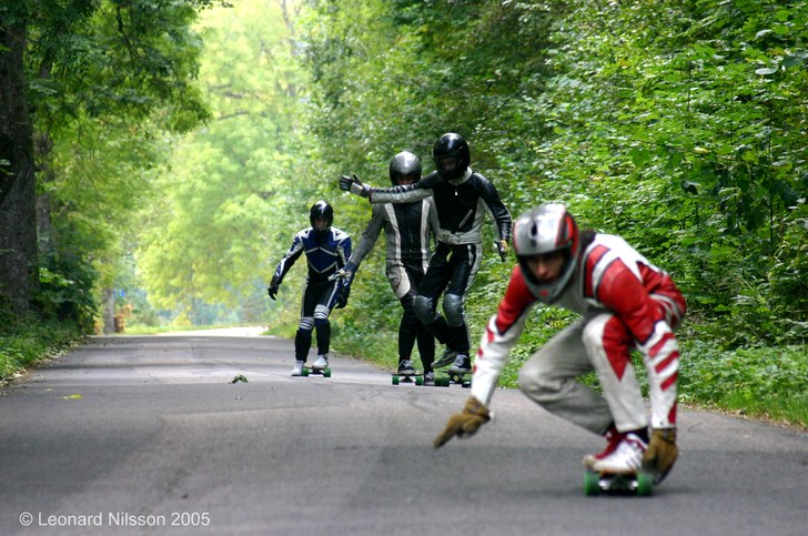 Åkare: Jag, Danny ramone, Jeppan, Zelinsky.
