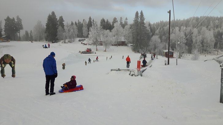 Fine forhold på Trollvann 
Vi holder åpent på T.