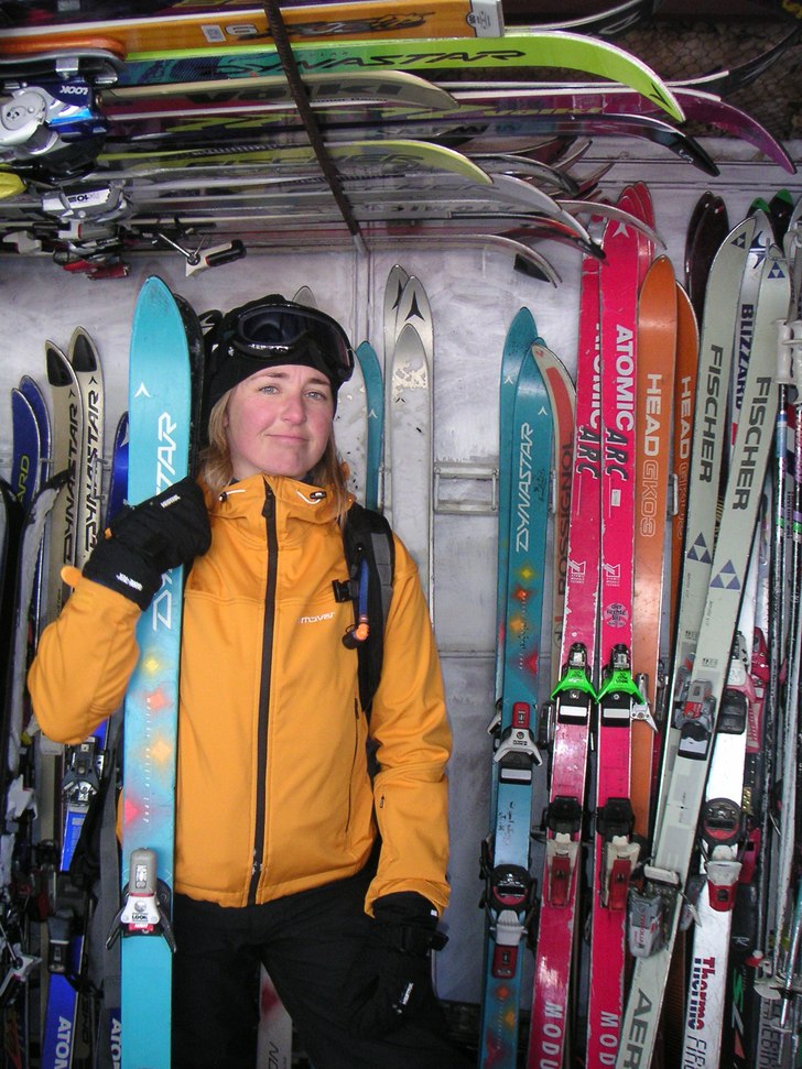 Hyra skidor på plats? -> What you see is what . Foto: Sara Lagerfelt.