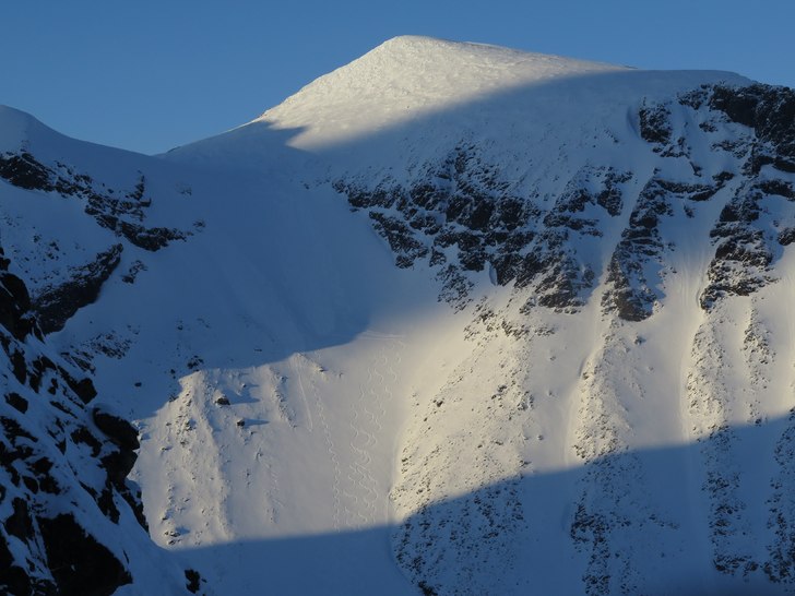 Här syns lite av frostformationerna som kan vara . Foto: tryggve tirén.