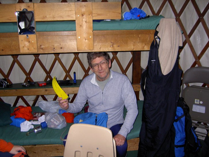 Vi var ute o turade i the Rawah's när en äl. Foto: David Jonsson. Åkare: Bill Lindberg.