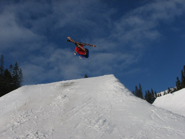 Gör en rodeo 720. Foto: Anders Holmdin. Åkare: Oliver Holmdin.