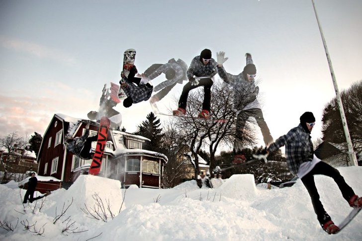 Björn överladdar en Backflip Mindy i sprätten, . Foto: Joacim Grönaas. Åkare: Björn Bergström.