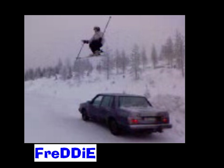 Åkare: Freddie Grann.