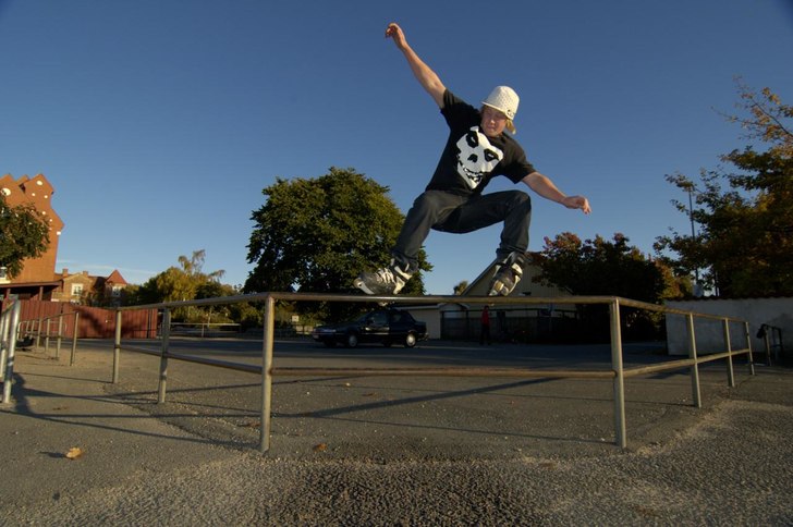 ja det är jag.. Foto: Gustaf Nilsson. Åkare: Daniel Olsrup.