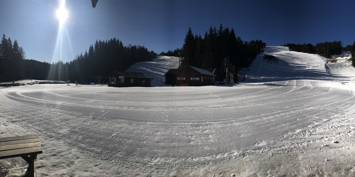 DEILIG VÆR!
I dag må man passe på å få med se.