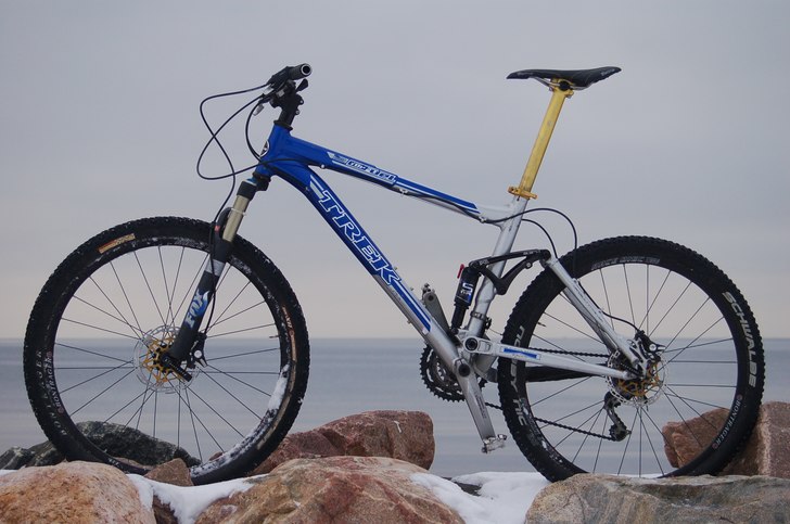 Här har vi ju min mtb!!
Har beställt nytt &quot. Foto: Odd Persson.