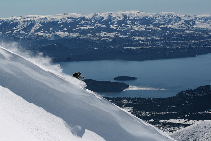 Vi fick över en meter med snö, o sen kom solen f. Foto: Erik Rasmusson. Åkare: Tim Ekfeldt.