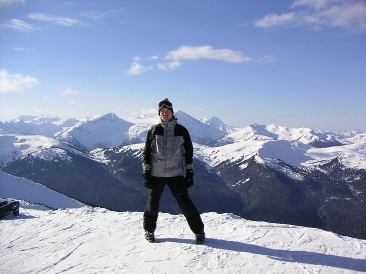 En bild tagen från 7:th Heaven i BlackComb, bakom. Foto: Lotta Molinder. Åkare: Martin Sundqvist.