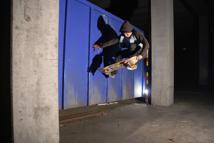 Hoppar runt lite! :) tihi. Foto: Petter Engblom. Åkare: Topias Nymark.