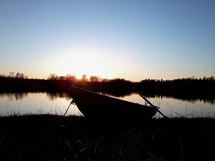 Morgon-Rodd är gott men kvälls-rodd duger bra.... Foto: ian Archibald.
