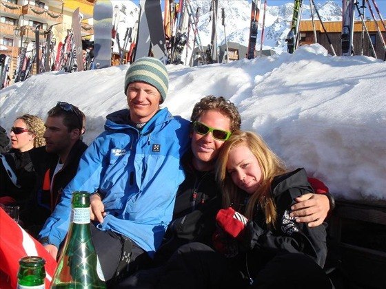 Guiderna och jag :). Foto: per gustafsson.