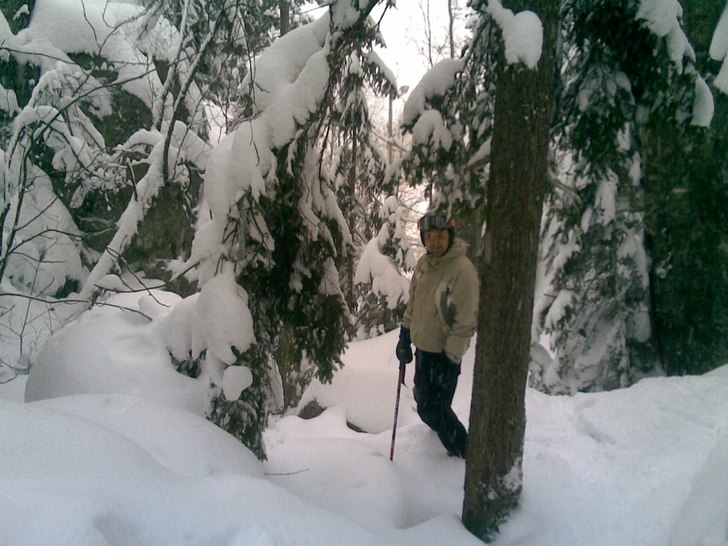 går bara att åka en vinter som denna. Foto: hans sundberg. Åkare: stefan n.