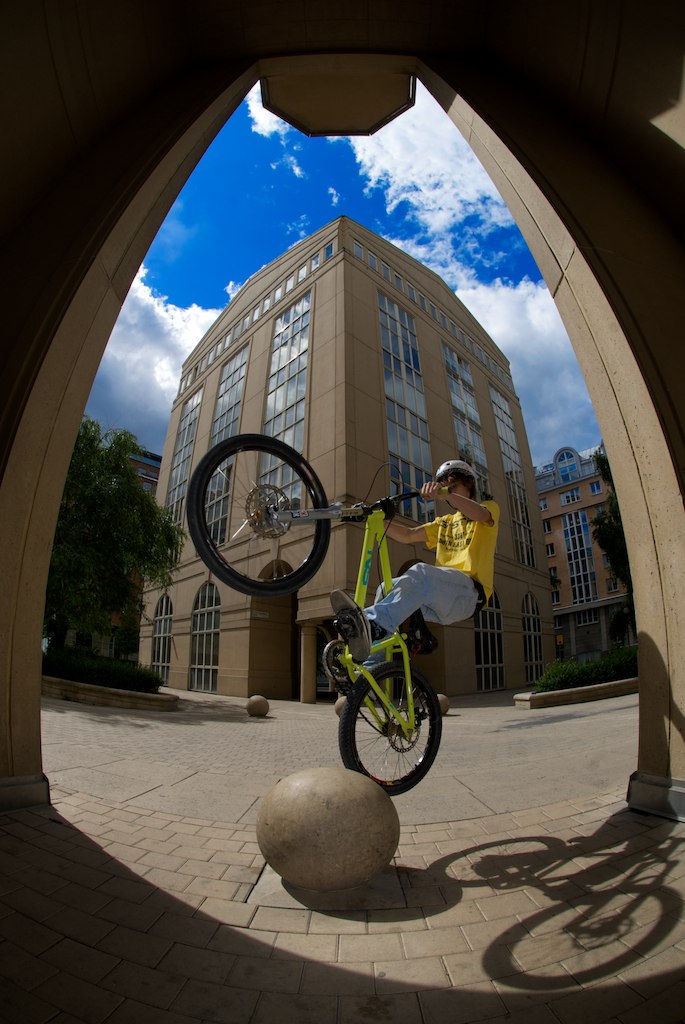 Hittade en rätt sweet spot när jag var ute och �. Foto: Simon Pontér. Åkare: Joakim Nilsson.