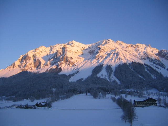 Bakfull en morgon i Alperna, fan, kommer inte i h�.