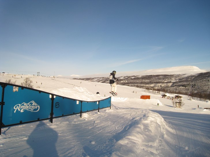 Kul rail. Foto: Erik Skott-Dahlgren. Åkare: Jesper Moén.