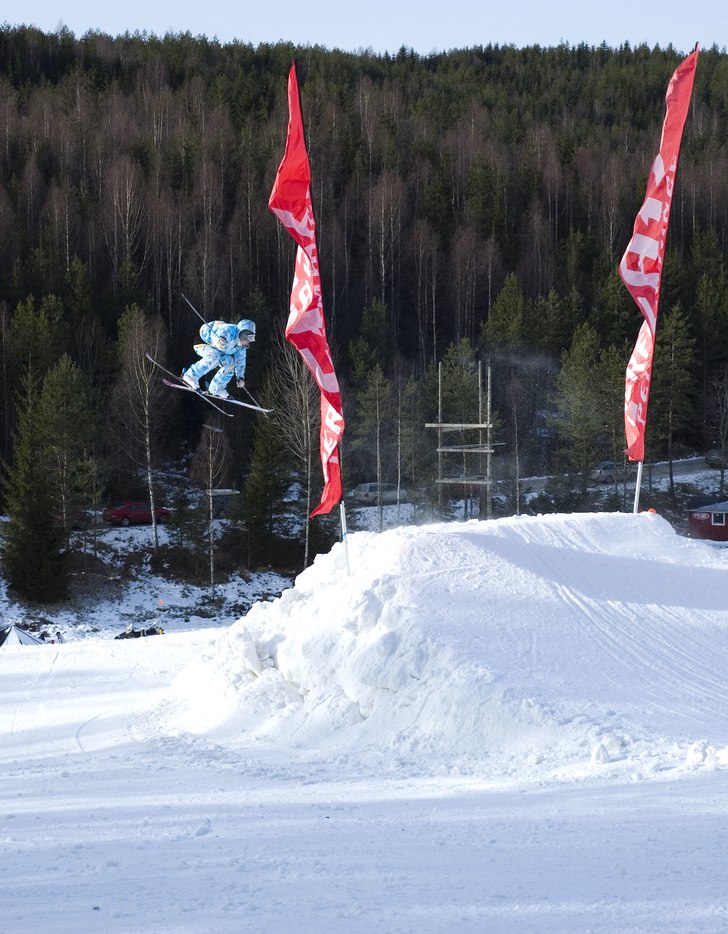 första gången man fotar i backe då:). Foto: Johan Löfgren. Åkare: Niclas Olsson.