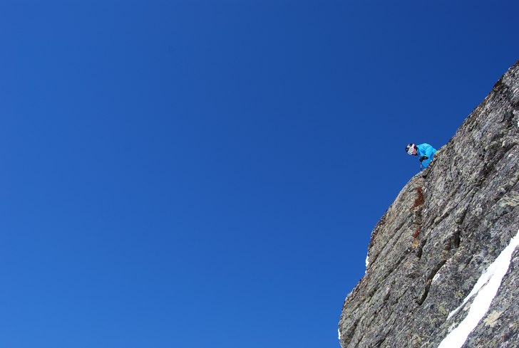 Blå himmel?. Foto: Anders Norström. Åkare: Johan.