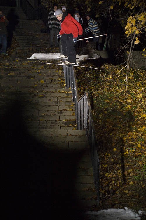 Rail på kungsholmen, 4 kink. creds till Jesper!. Foto: Jesper Molin. Åkare: Simon Ericson.