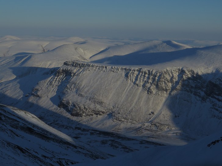 Järvkroken/Järvstensrännan är den tydligaste r. Foto: tryggve tirén.
