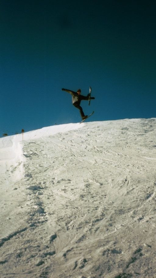vackert ... bortset från landningen. Foto: Karin Rydén. Åkare: Johan Rydén.
