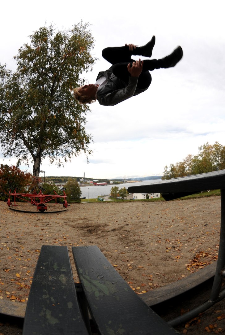 flippin it. Foto: Oscar Eriksson. Åkare: Robin Trolin.