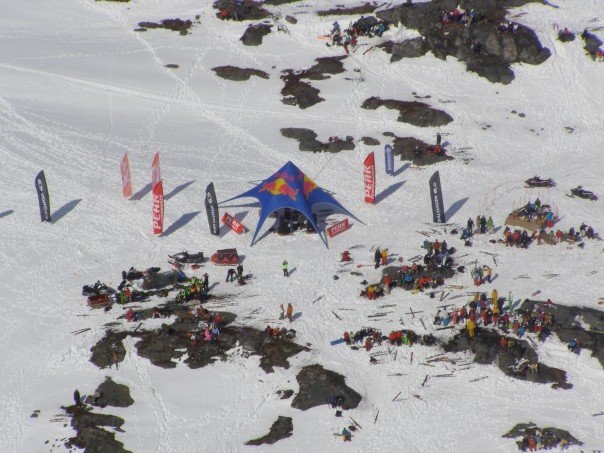 Vy i från starten på Nm i riksgränsen 2007. Foto: Frida Herndal.