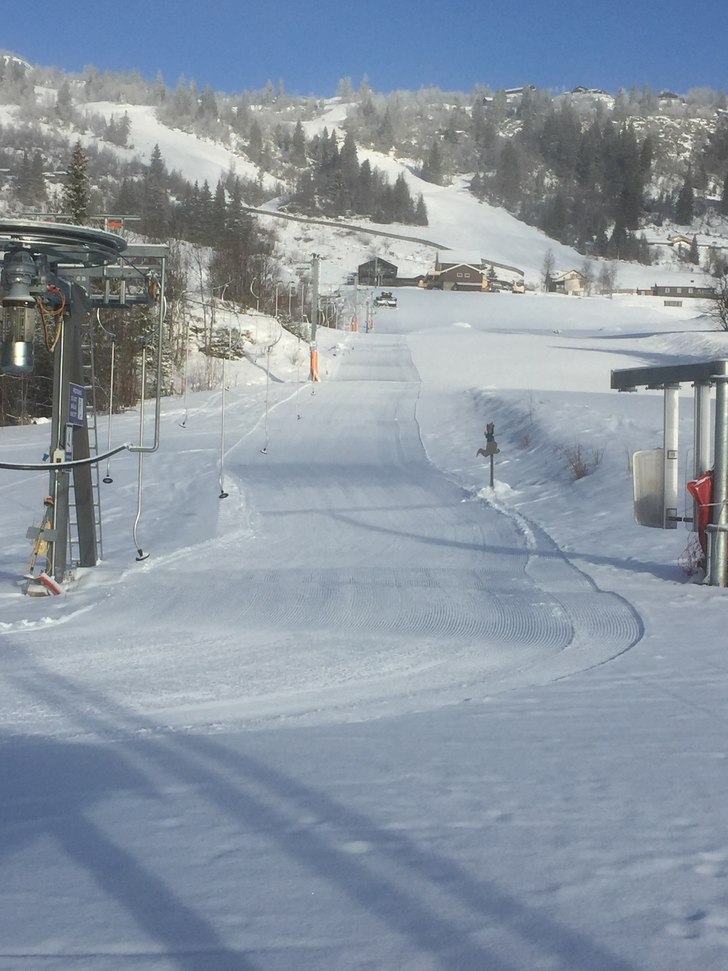 Yes da har vi fått nysnø igjen..knall forhold i .