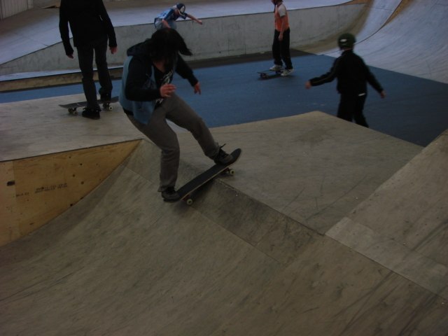 Jag i mini rampen!. Foto: Yessica Sjödin. Åkare: Malin Sjödin (Jag).