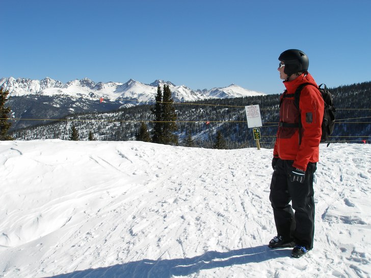 Eyeing the Rockies. Foto: Laura Crane-Åkerblom. Åkare: Fredrik Åkerblom.