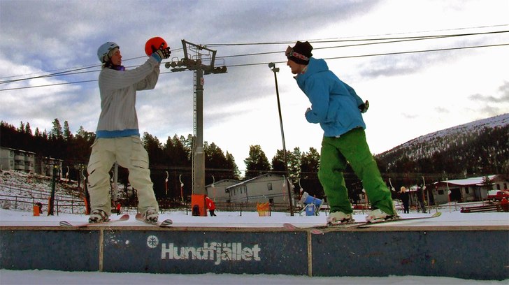 Nu är det vinter och Tandådalen har öppnat! WOH. Foto: Hilla Aspman. Åkare: Jesper Norén. Johan Lilja.
