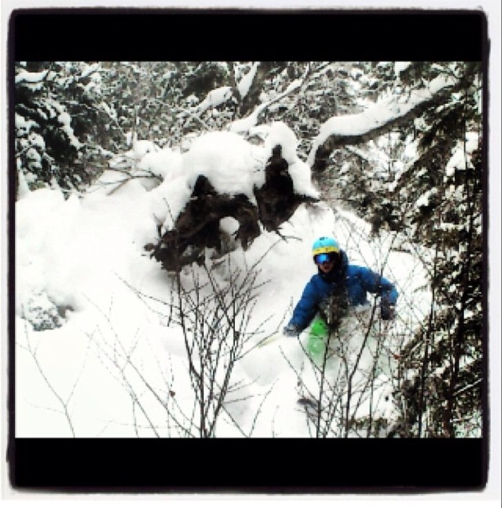 POWDER,. Foto: Johan Johansson. Åkare: Calle Kronqvist.