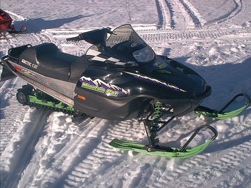 Min snøsccoter.... Foto: Meg. Åkare: Meg.